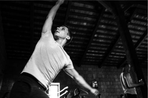 Foto de Anton haciendo ballet